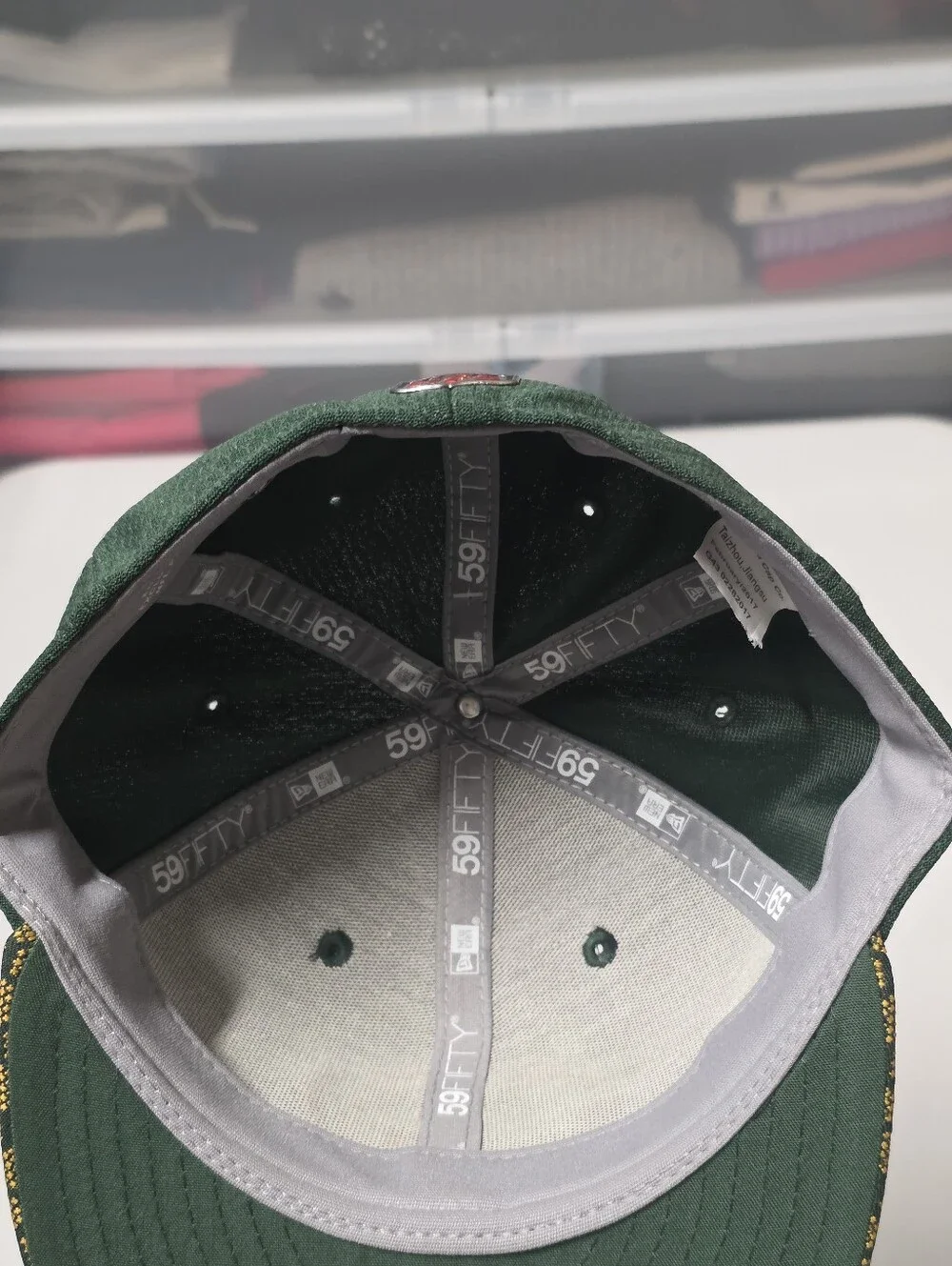 New Era 59FIFTY NFL Fitted Caps Lot of 2 Packers/Buccaneers Size 6 3/4